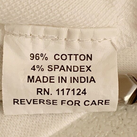 Pittsburg Steelers Sparkle Logo Knit Top Womens XL White Faux Jewel Detail Fan - Picture 5 of 11